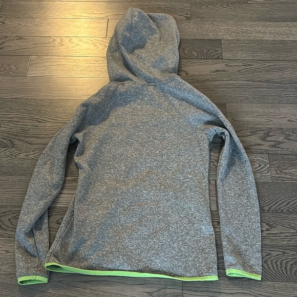 SPALDING Grey  Fleece hoodie Sweater Size Small - Picture 10 of 11